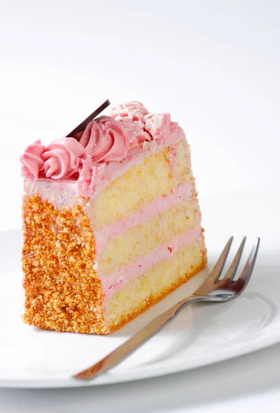 Tasty Cake Background Close — Stock Photo, Image