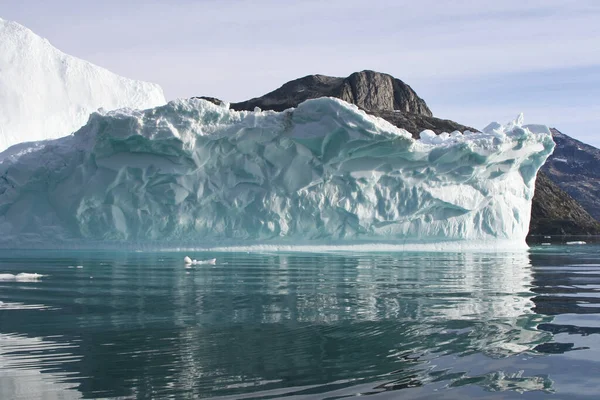 Iceberg Gelo Congelado Inverno Neve — Fotografia de Stock