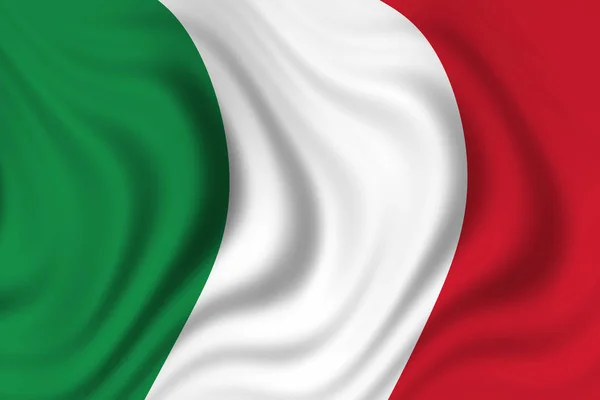 Bandera Italia Bandera Nacional — Foto de Stock