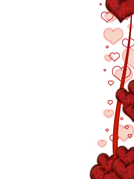 День Святого Валентина Красный — стоковое фото