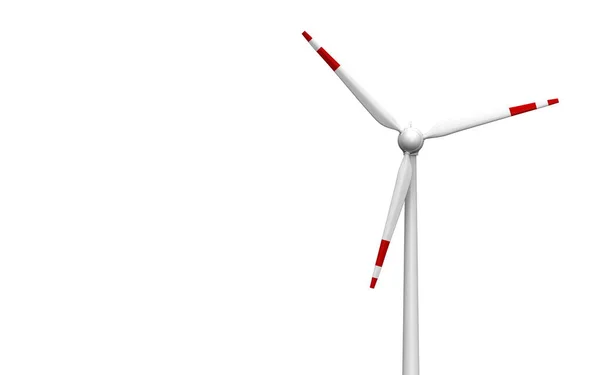 Větrná Energie Vybavení Větrných Turbín — Stock fotografie