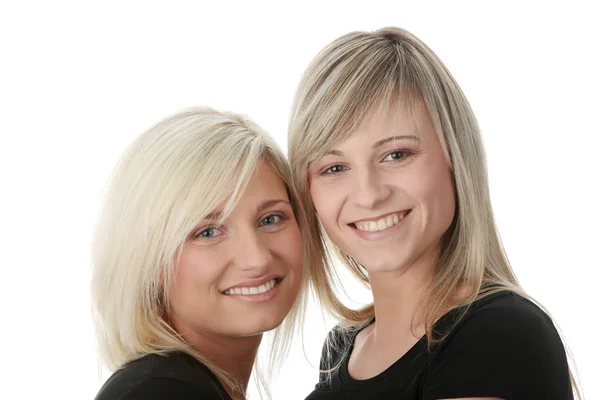 Happy Young Women Friends Laughing — Stock Photo, Image