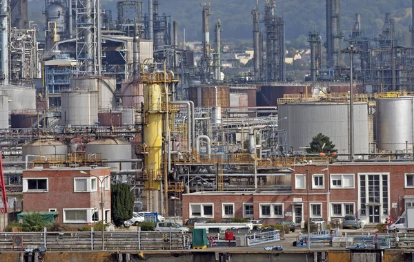 Industriële Installaties Zegens Frankrijk — Stockfoto