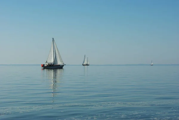 Морские Парусники Морской Воде Водный Транспорт — стоковое фото