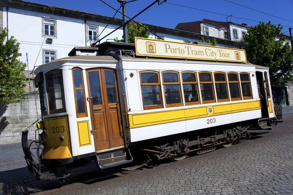 Tramvaj Porto Portugalsko — Stock fotografie