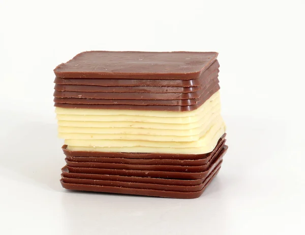 Brun Välsmakande Choklad Behandlar — Stockfoto