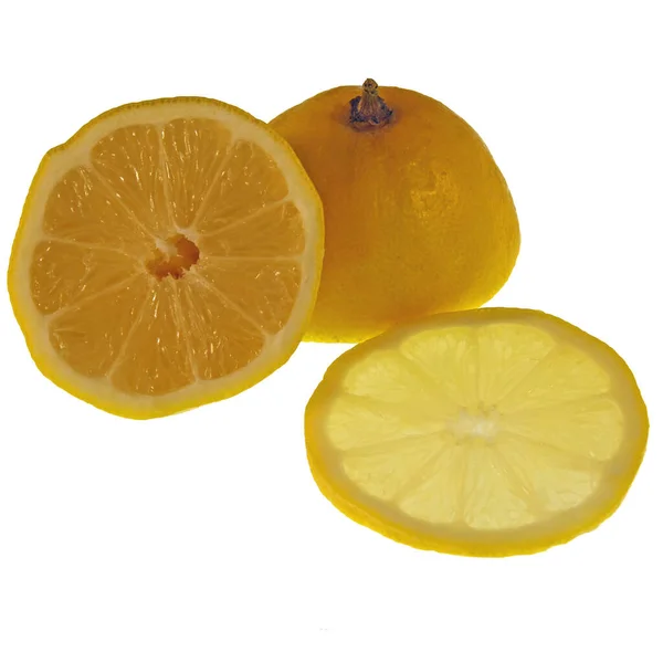 Juicy Fresh Lemons Citrus — Stock Photo, Image