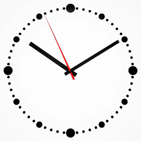 Encerramento Relógio Conceito Fluxo Tempo — Fotografia de Stock