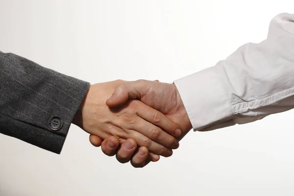 Close Handshaking Business Concept — Stock Photo, Image