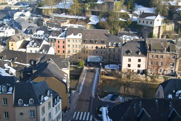 Мала Європейська Країна Люксембург Оточена Бельгією Францією Німеччиною — стокове фото