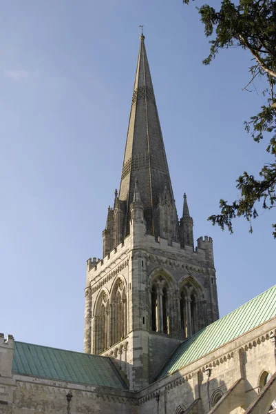 Catedral Chichester Sussex Inglaterra — Fotografia de Stock