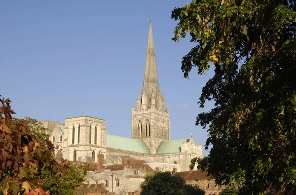 Catedral Chichester Sussex Inglaterra — Foto de Stock