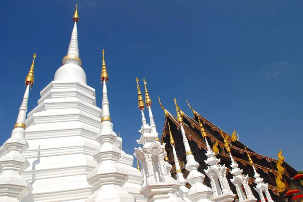 Wat Phan Tao Chiang Mai — Foto de Stock