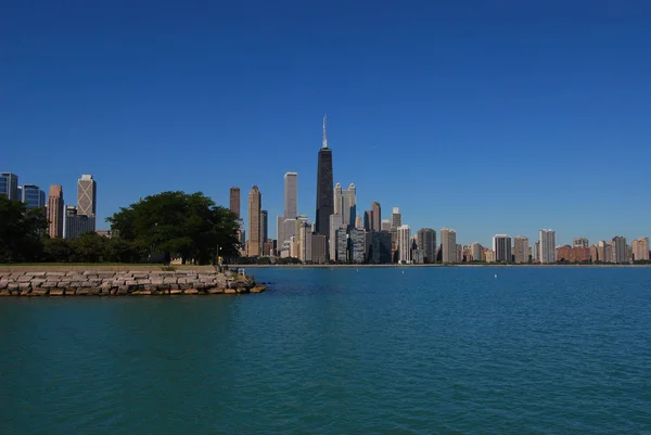 Vista Panorâmica Majestosa Cidade Urbana — Fotografia de Stock