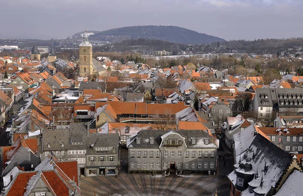 Goslar Egy Város Harz Hegységben — Stock Fotó