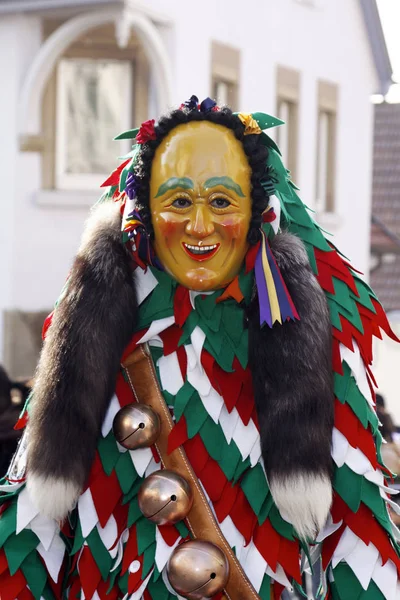 Sfilata Carnevale Maschera Stoccarda — Foto Stock
