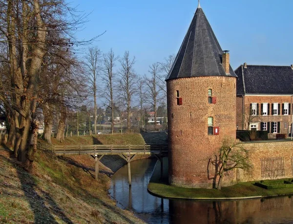 Bailey Castle Huis Bergh — Stockfoto