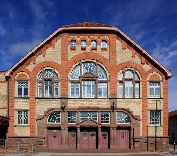 부르크에 개조되고 역사적 독일에서 아름다운 미술관중 손꼽힌다 — 스톡 사진