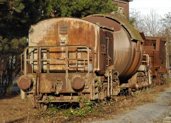 Wagon Transportowy Ciekłego Żelaza — Zdjęcie stockowe