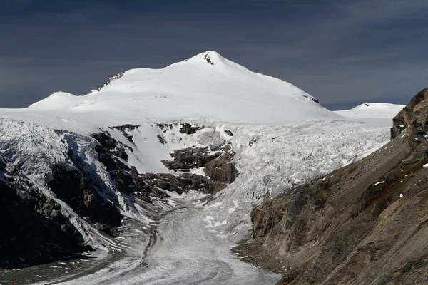 Die Pasterze Mit Dem Johannisberg Und Dem Grossglocknermassiv — Stockfoto