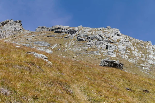 Magas Hegyvidéki Táj Grossglockner Csoport Nemzeti Park — Stock Fotó