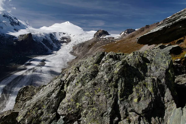 Paisagem Alta Montanha Grupo Grossglockner Parque Nacional — Fotografia de Stock