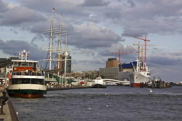 Hamburg Een Grote Havenstad Noord Duitsland — Stockfoto