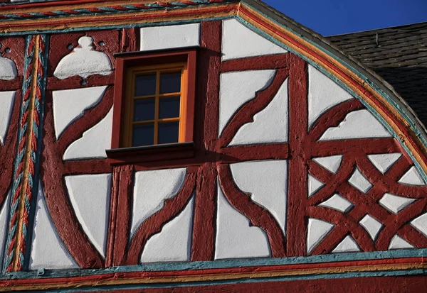 Malebný Pohled Krásnou Středověkou Architekturu — Stock fotografie