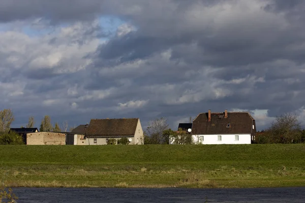 Holländisches Dorf Den Niederlanden — Stockfoto