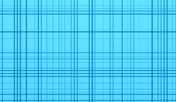 青いシアンチェックパターン — ストック写真
