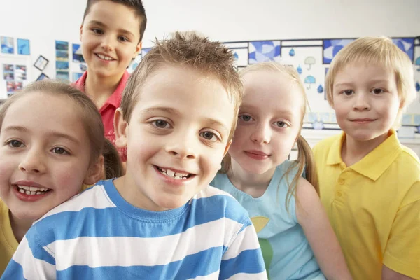 Grupo Escolares Primários Sala Aula — Fotografia de Stock