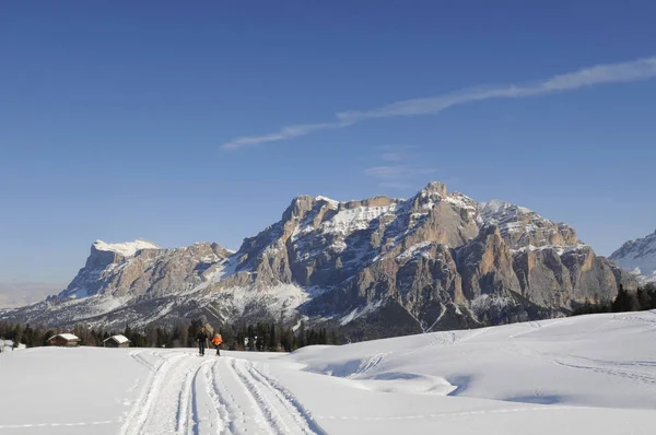 Malebný Pohled Majestátní Krajinu Dolomitů Itálie — Stock fotografie