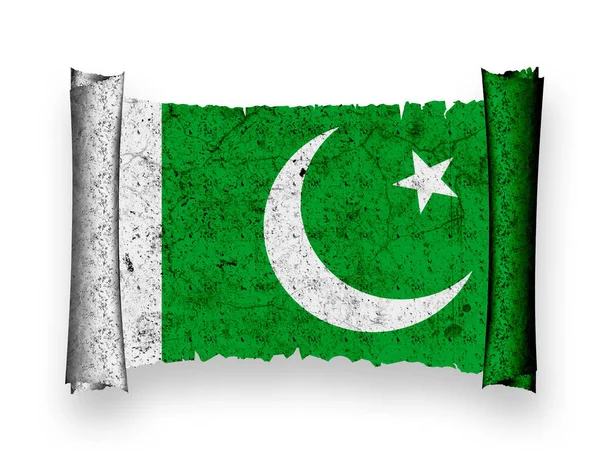 Bandera Pakistán Bandera Nacional — Foto de Stock