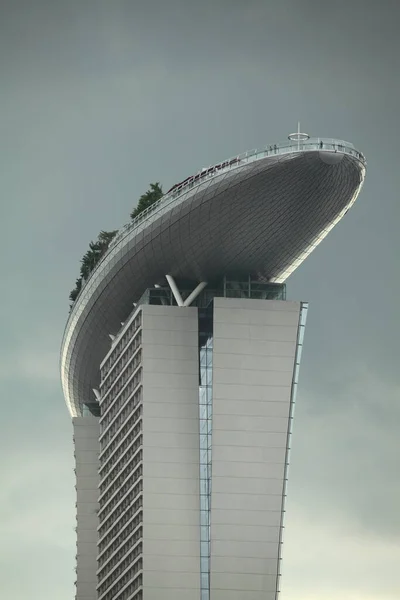 Marina Bay Sands Сингапуре — стоковое фото