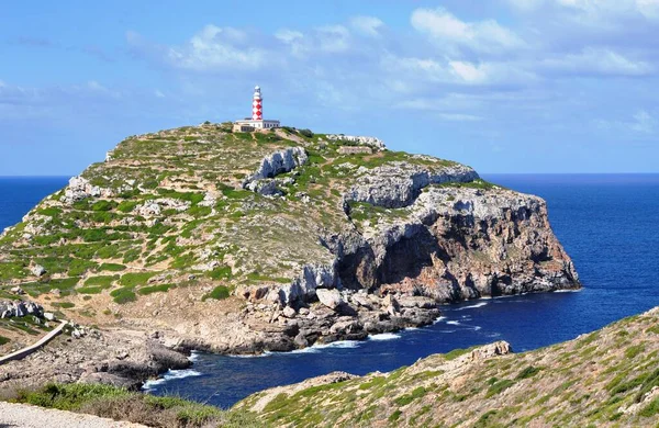 Spagna Faro Cabrera Isole Baleari — Foto Stock