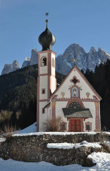 Villnoesstal South Tyrol — Stock Photo, Image