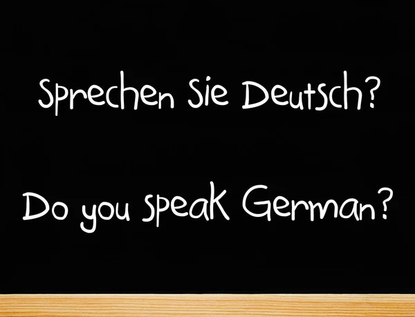 Говорите Немецки — стоковое фото