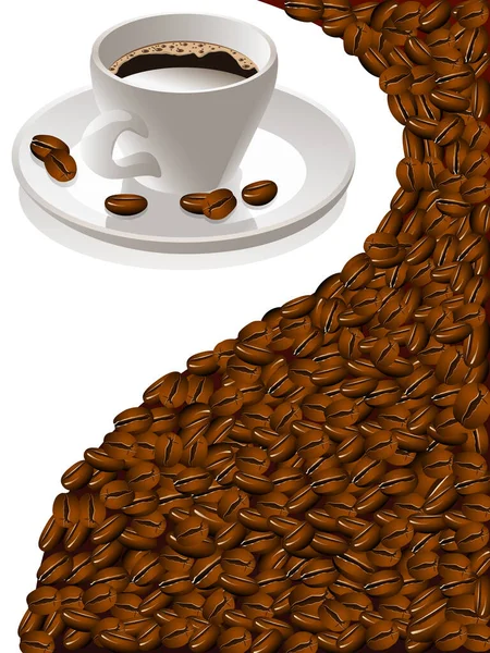 Coffee Illustration Picture — Stock Photo, Image