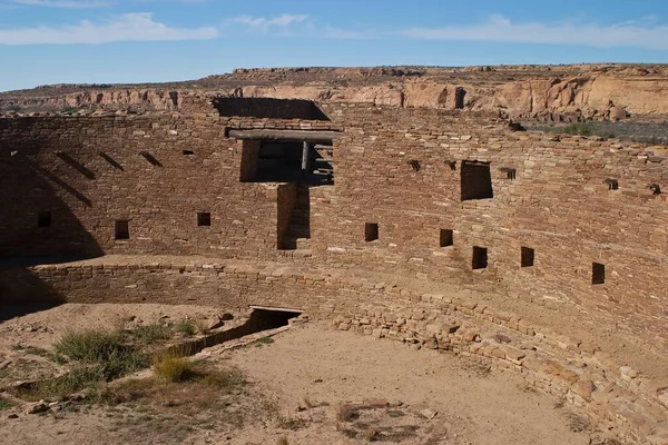 Chaco Πολιτισμού Εθνικό Ιστορικό Πάρκο Είναι Ένα Εθνικό Ιστορικό Πάρκο — Φωτογραφία Αρχείου