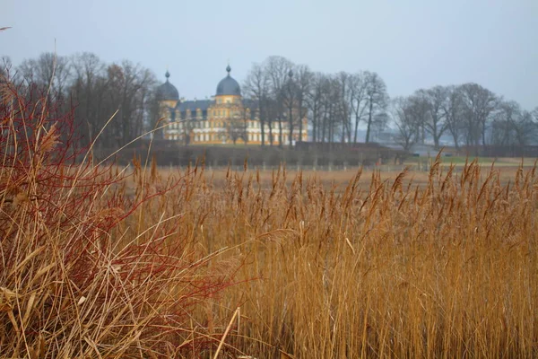 Seehof Palace Distance — Stock Photo, Image