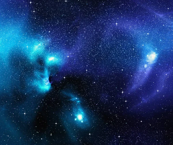 Cielo Galáctico Espacial Con Estrellas — Foto de Stock