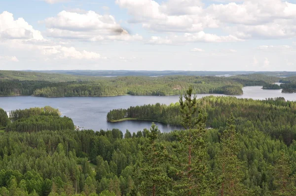 Finland Views Saimaa Lake Area — Foto de Stock