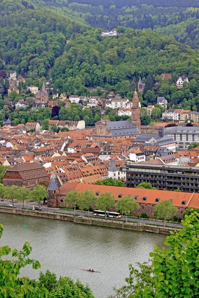 View Philosophers Neckarstaden Parish Church — Zdjęcie stockowe