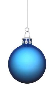 christmas ball - red monochrome hanging clipart