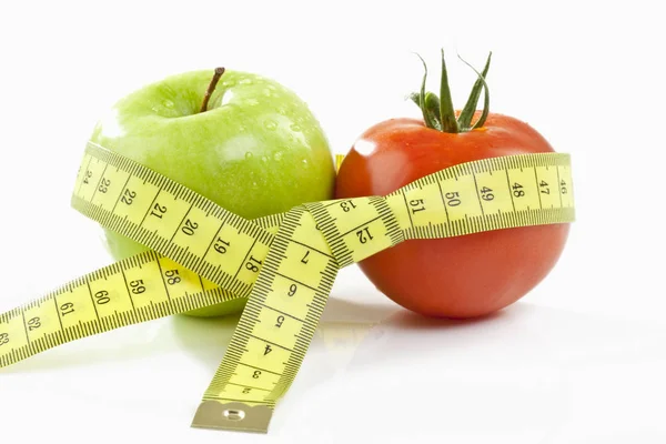 Frische Reife Äpfel Gesunde Ernährung — Stockfoto