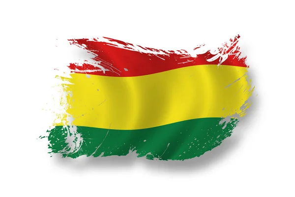 Bandeira Bolívia Patriotismo Bandeira País — Fotografia de Stock
