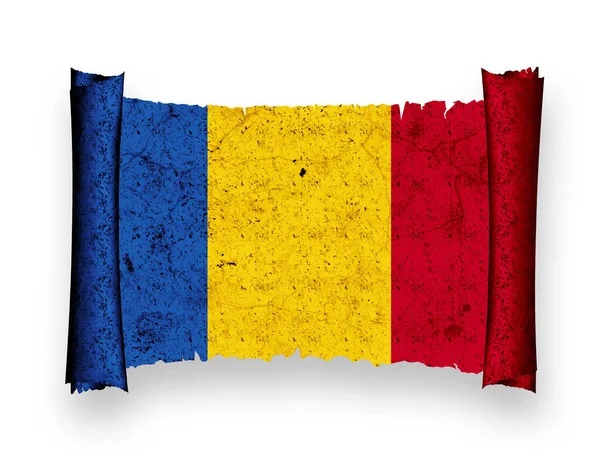 Bandera Chad Patriotismo Bandera Del País — Foto de Stock