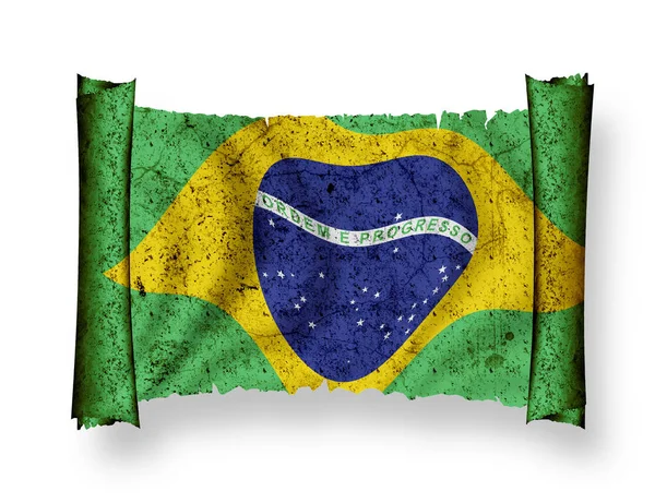 Vlag Van Brasilia Patriottisme Landvlag — Stockfoto