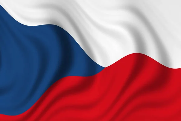Bandiera Czech Republic Patriottismo Bandiera Nazionale — Foto Stock