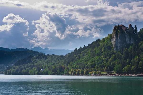 Slovenya Kanlı Göl — Stok fotoğraf